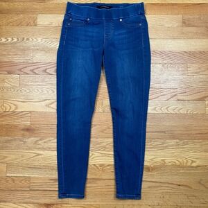 Liverpool Denim Legging Womens 2/26 Petite Blue Pull On Skinny Stretch Jegging